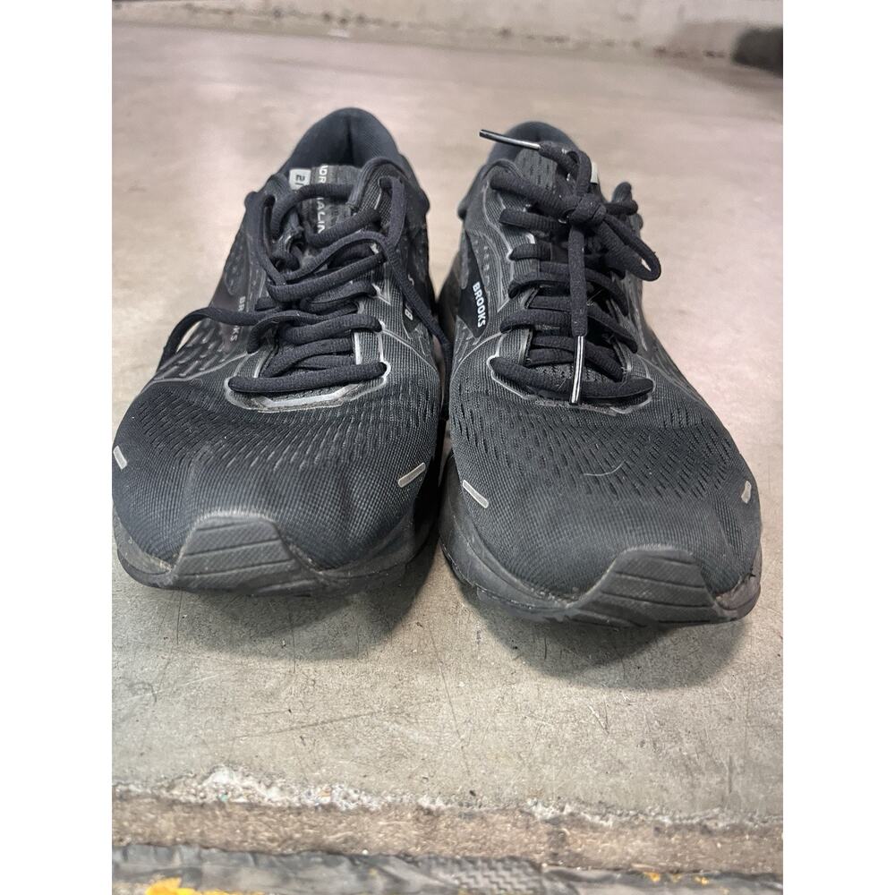 Brooks Adrenaline Mens GTS 21 Running Shoes - Triple Black - Size 11 D - Picture 3 of 10